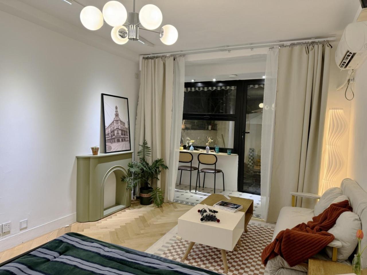 Apartment Near Nanjing Road/ Jing'An Temple/ Renmin Plaza Shanghai Exteriör bild
